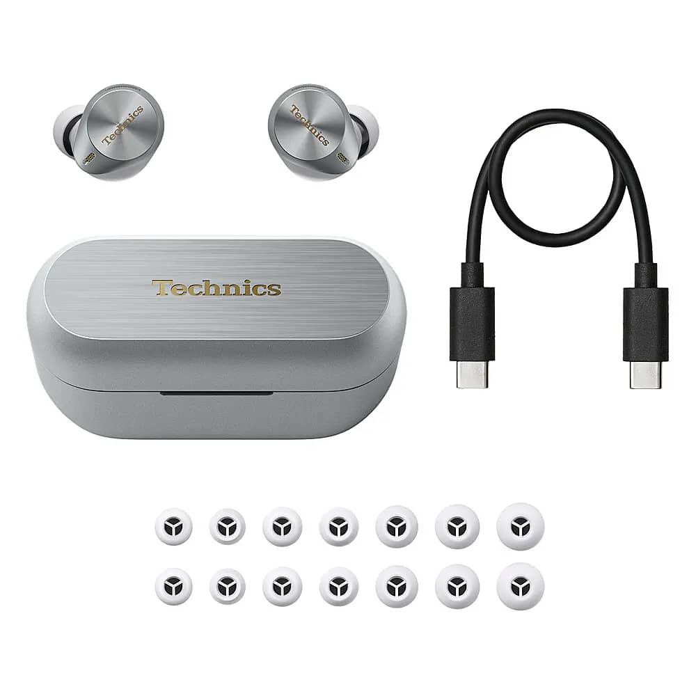 Technics EAH-AZ80-S Headphones & Earbuds Silver New