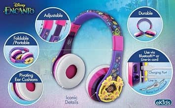 eKids ENB52 Headphones & Earbuds Encanto New