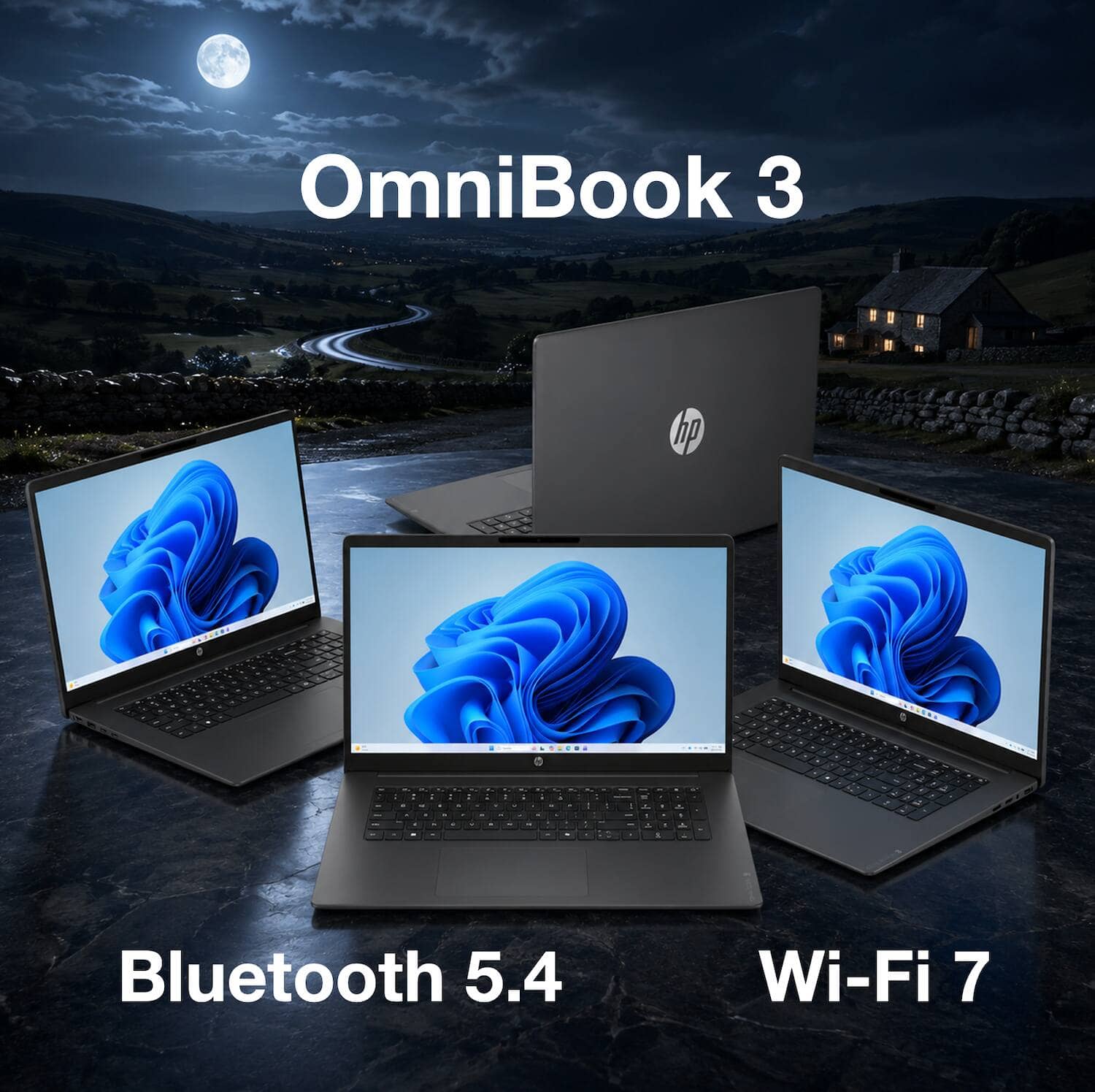 HP Laptop 17.3 Computers 1TB 64GB New