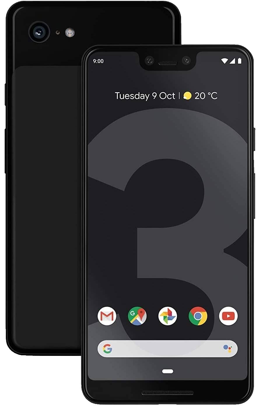 Google Pixel 3 Cell Phones Black 64GB Unlocked New