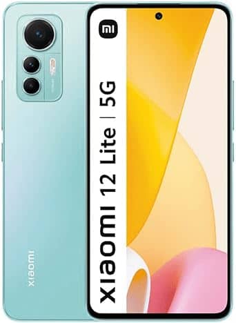 Xiaomi 12 Lite Cell Phones Black 128GB Unlocked New