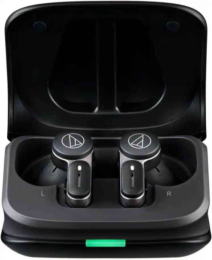 Audio-Technica ATH-TWX7BK Headphones & Earbuds Black New