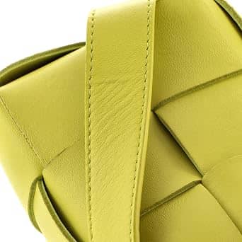 Bottega Veneta Cassette Belt Bag Women's bags Green Calfskin Maxi Used - Very Good