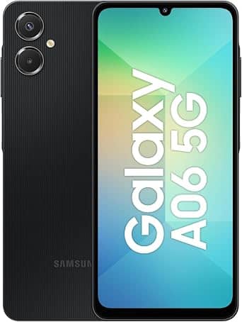 Samsung Galaxy A06 5G Cell Phones Black 128GB Unlocked New