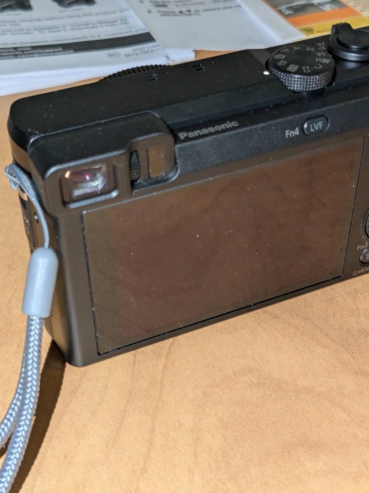Panasonic LUMIX ZS60 Digital Cameras Black For parts or not working