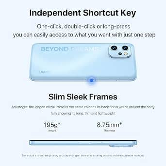 UMIDIGI F3S Cell Phones Blue 128GB Unlocked New