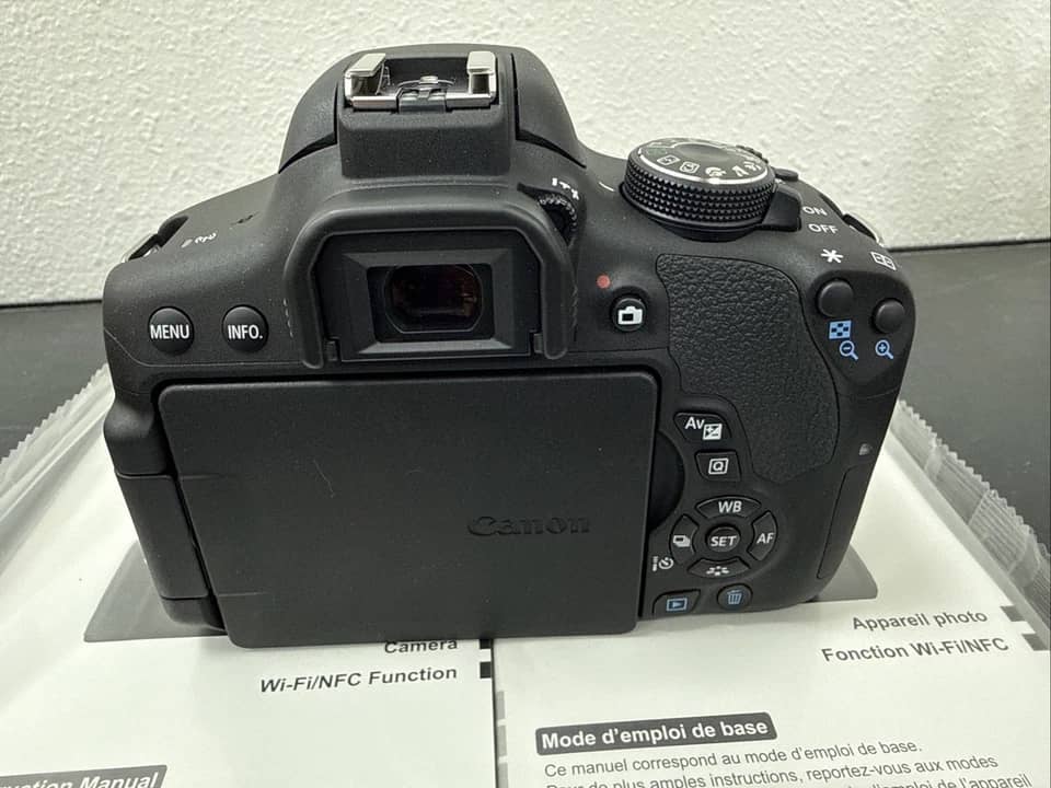 Canon EOS Rebel T6i Digital Cameras Black With Lens New