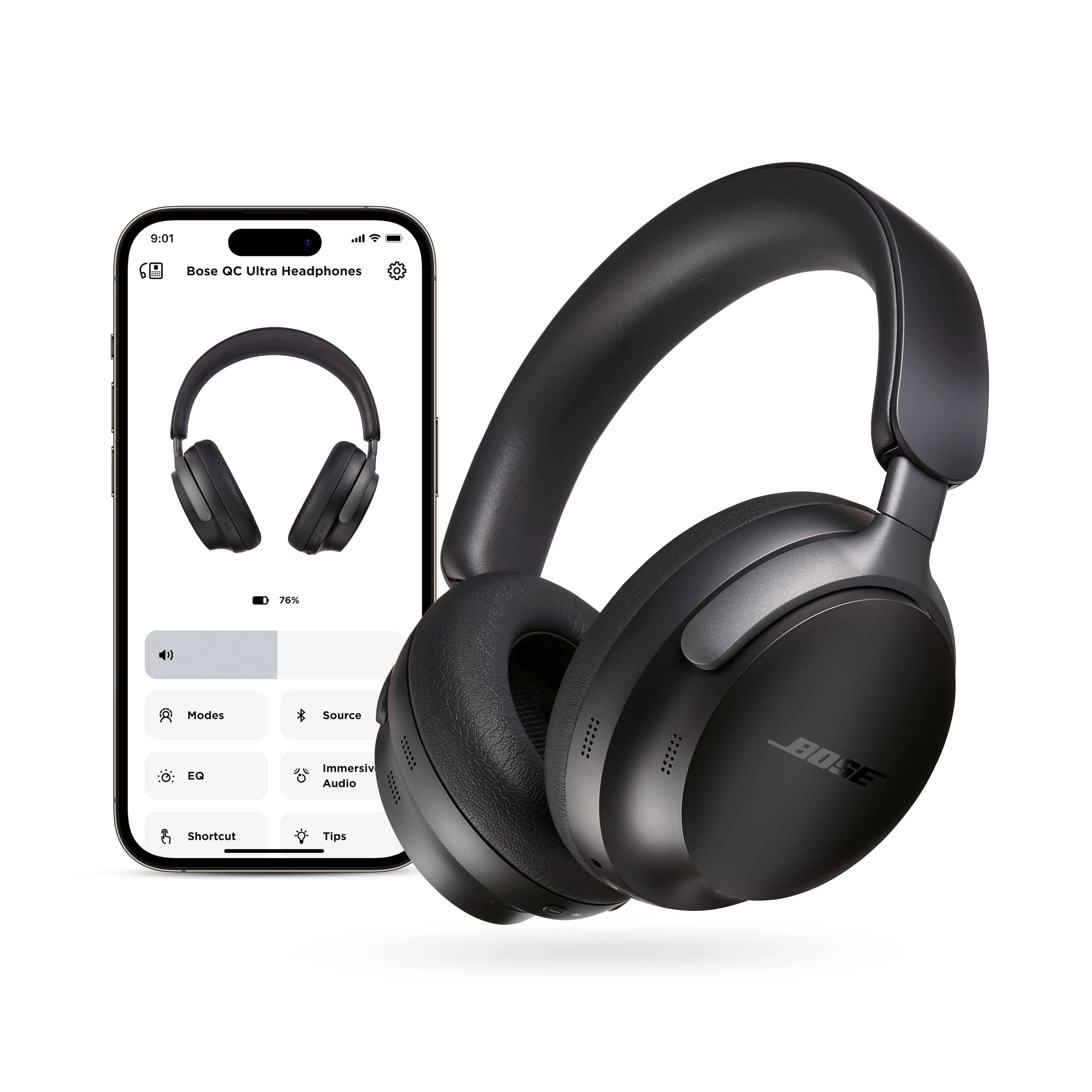 Bose QuietComfort Ultra Wireless Noise Cancelling Headphones & Earbuds White New