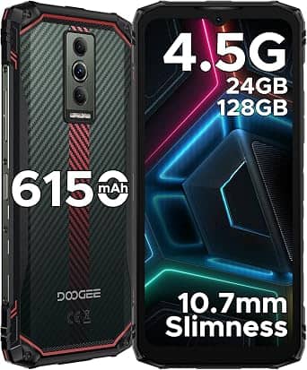 DOOGEE BLADE10 Cell Phones Red 128GB Unlocked New