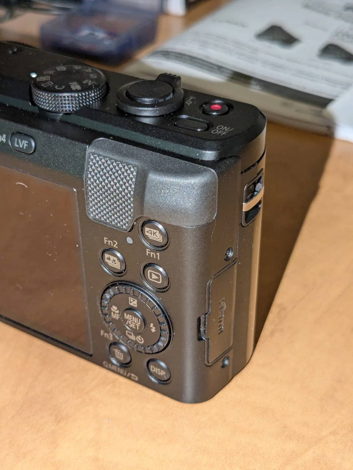 Panasonic LUMIX ZS60 Digital Cameras Black For parts or not working