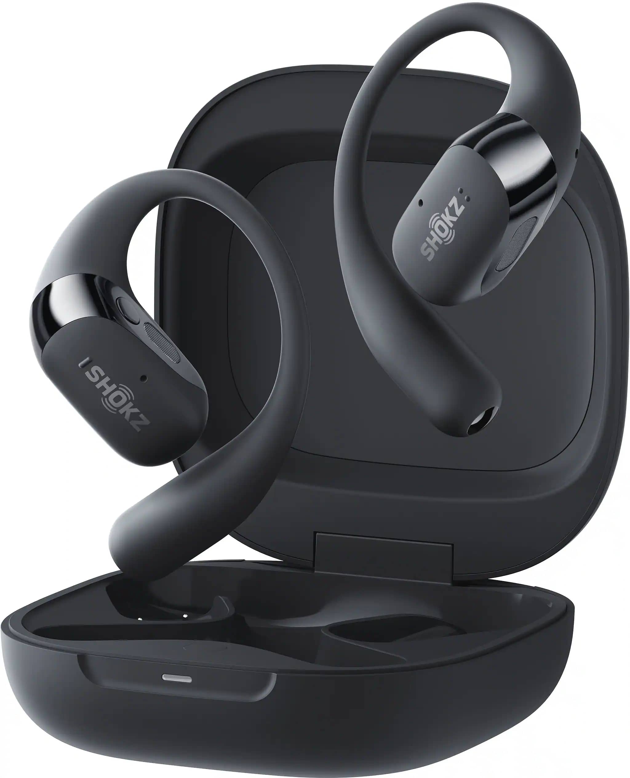 Shokz OpenFit 2+ Headphones & Earbuds Black New