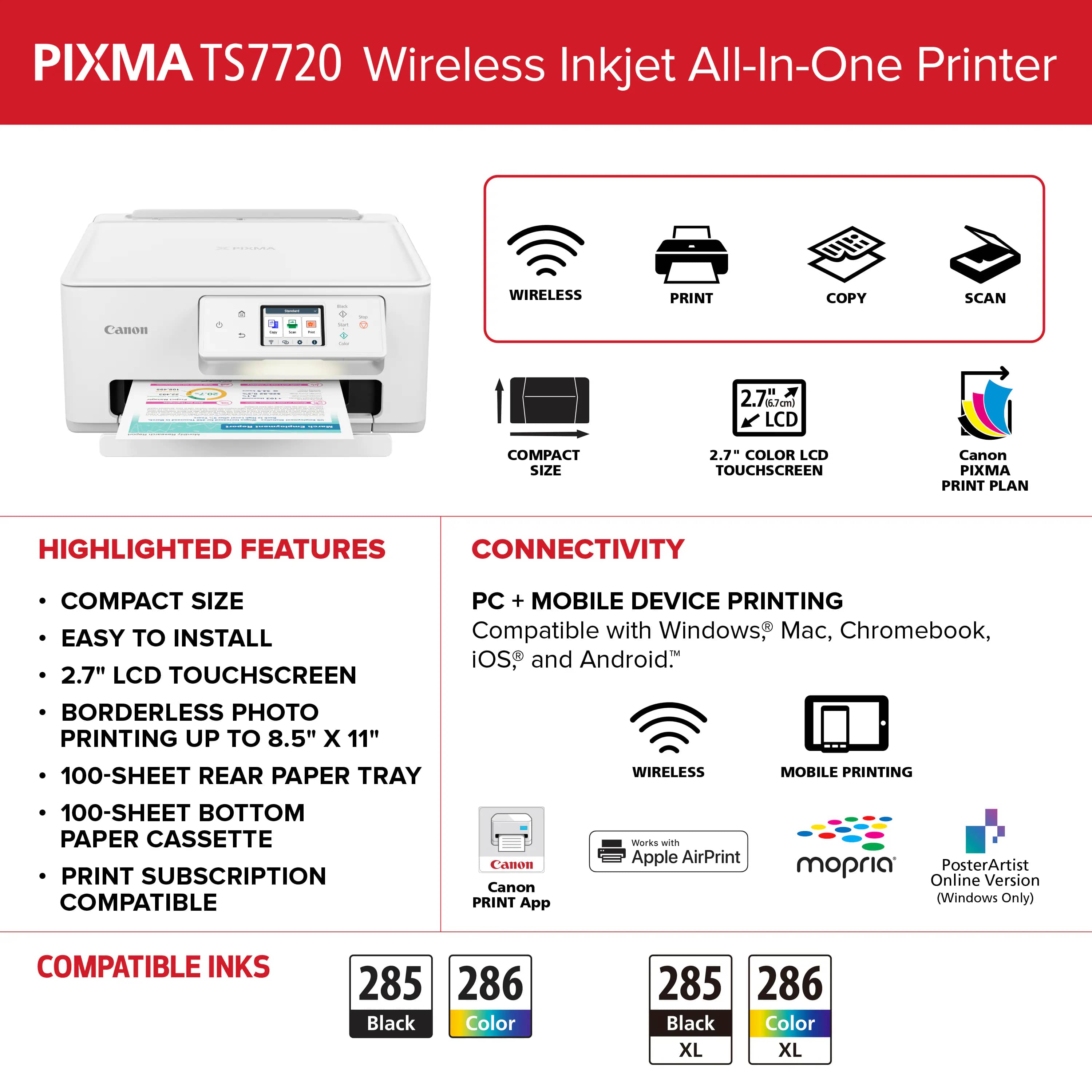 Canon 6256C002 Printers New