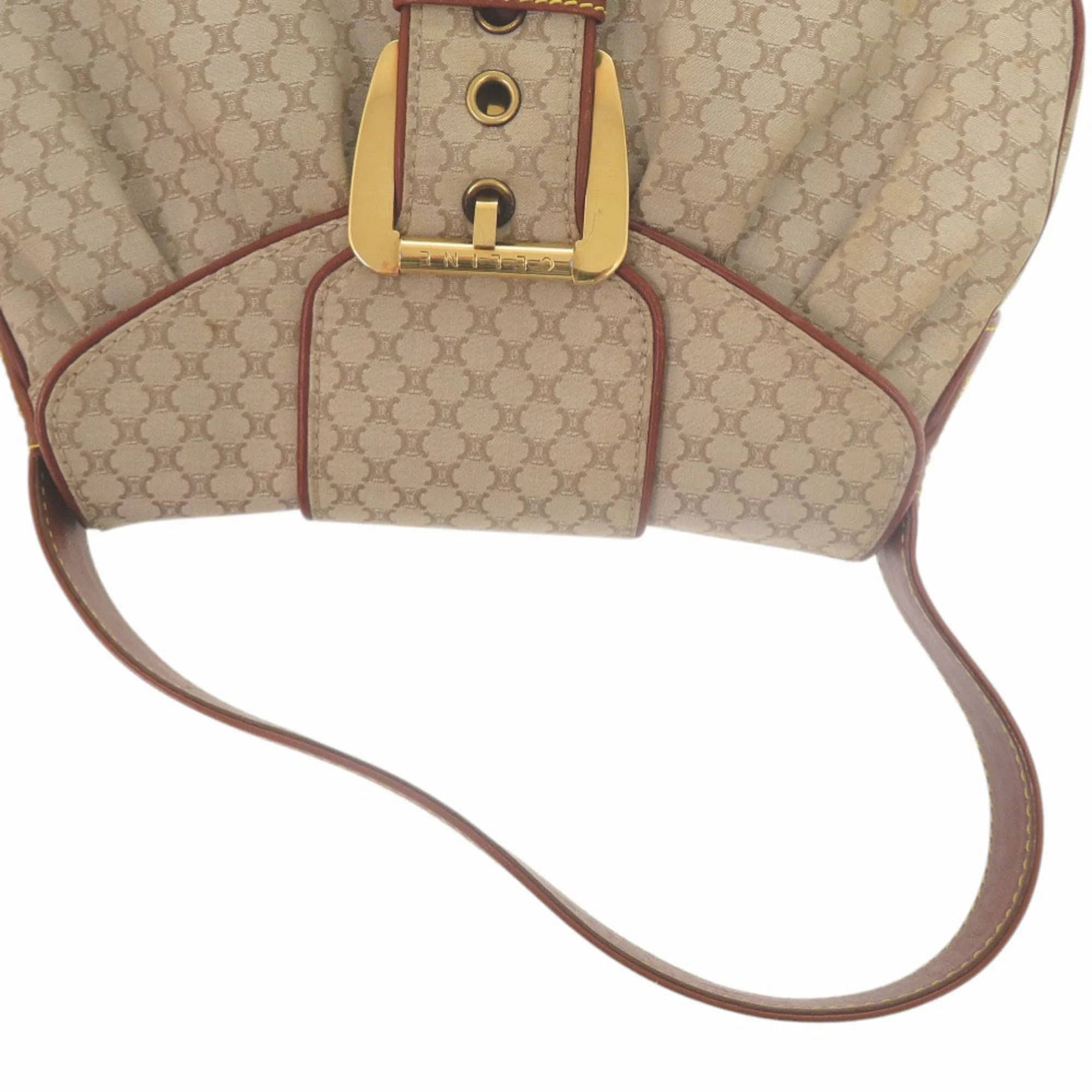 Celine Hobo Women's bags Medium Beige Grainy Leather New