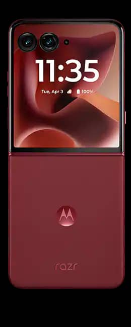 Motorola razr ultra - 2025 Cell Phones Red 512GB AT&T New