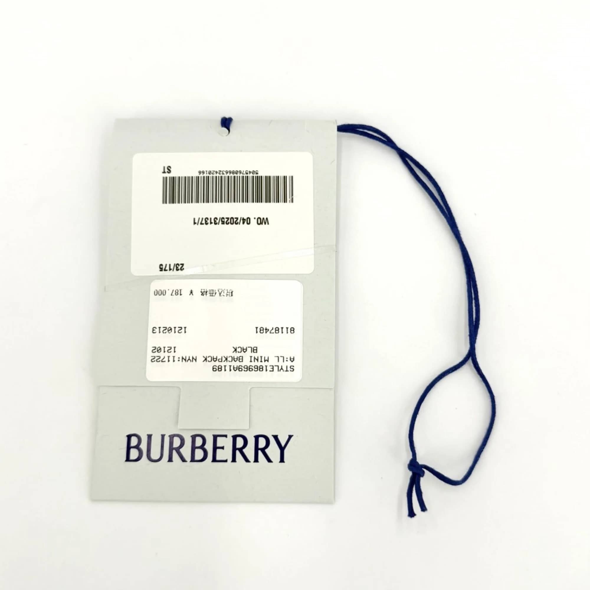Burberry Horseshoe Backpack Women's bags Mini Beige nylon New