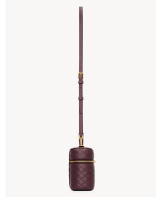 Saint Laurent Gaby Top Handle Women's bags Micro Black Lambskin Gold New