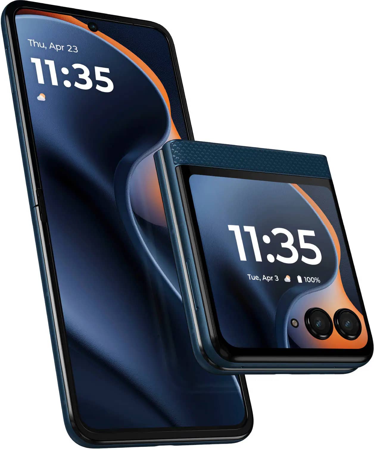 Motorola razr 2025 Cell Phones Blue 256GB Unlocked New