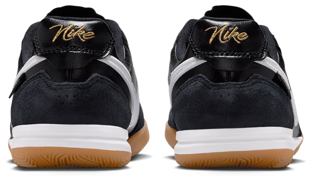 Nike Tiempo StreetGato Sneaker Black/White 5.5 New
