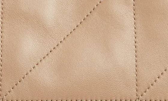 Saint Laurent Jamie Shoulder Bag Women's bags Medium Brown Quilted Suede Gold New