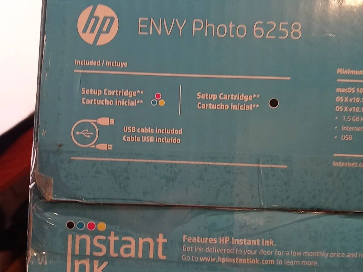 HP ENVY PHOTO 6258 Printers New