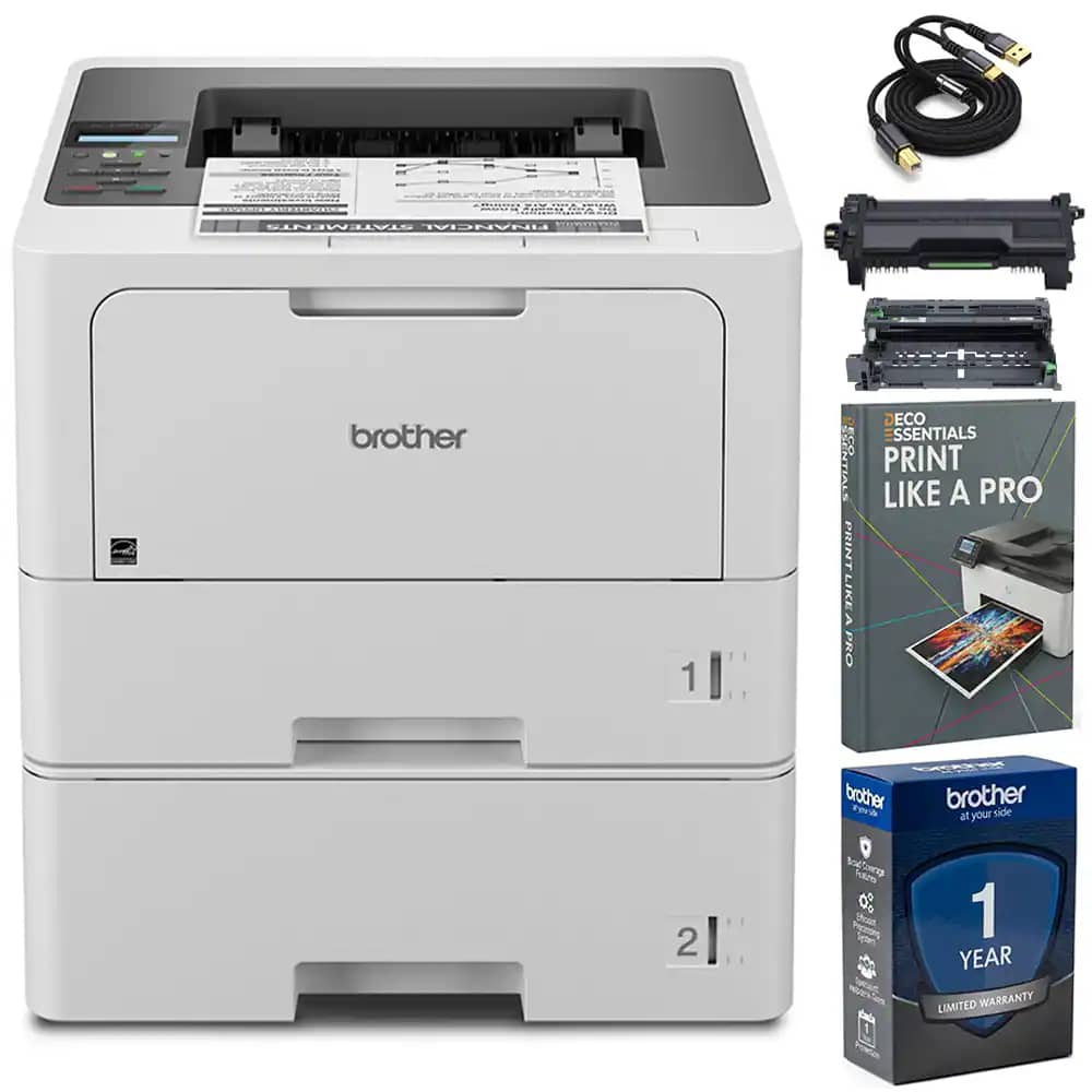 Brother HL-L5210DWT Printers New