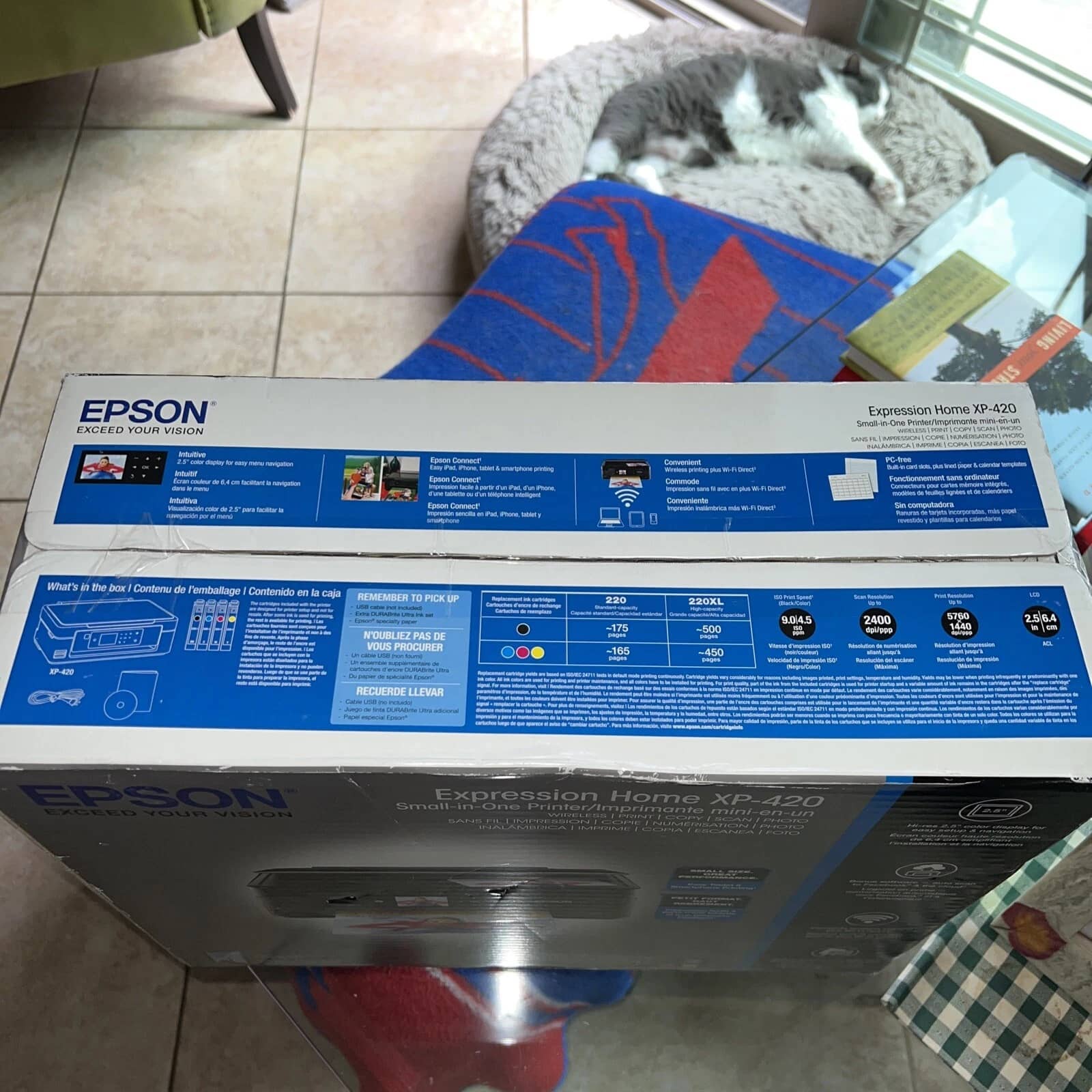 Epson Expression Home XP-420 Printers Open-Box Excellent