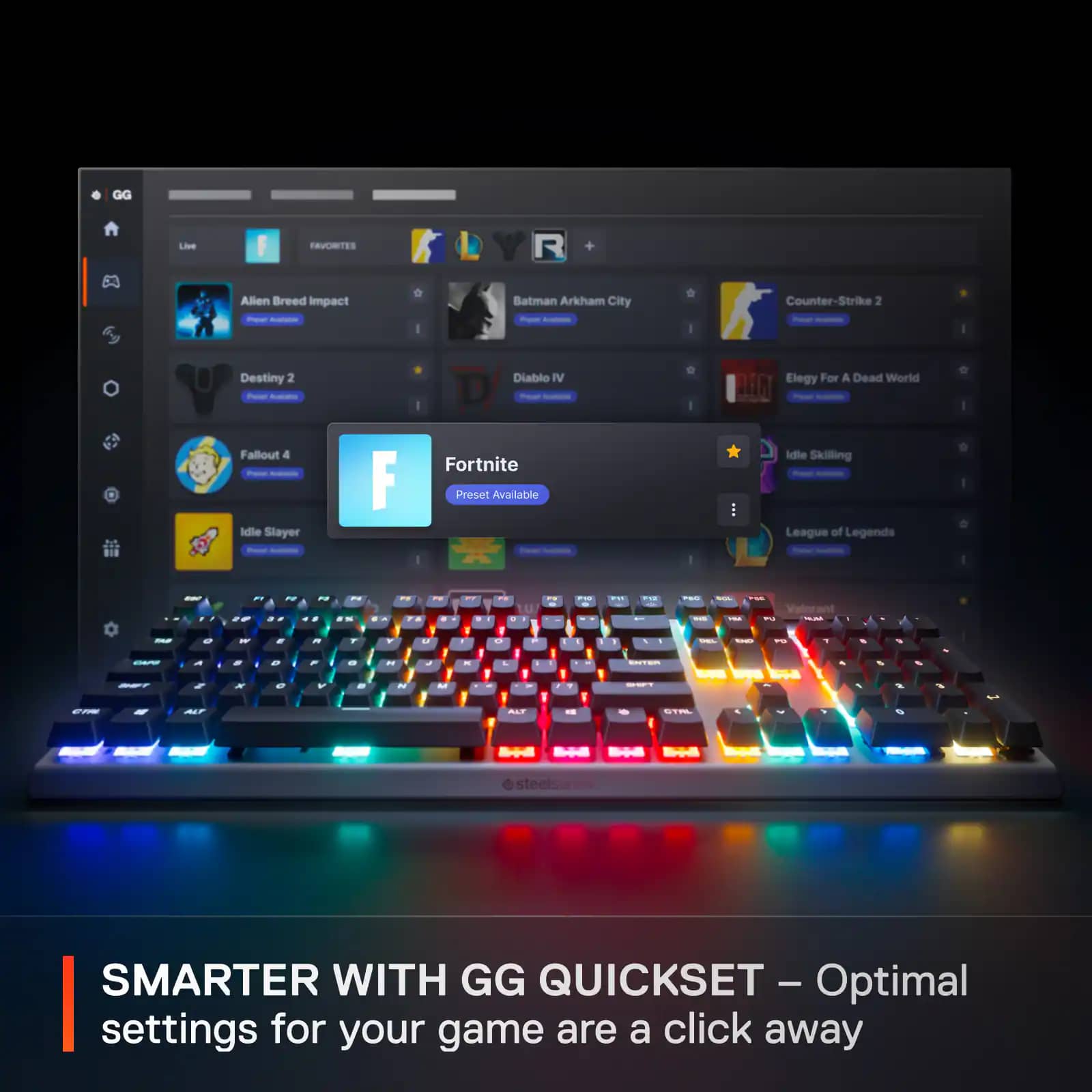 SteelSeries Apex Pro Gen 3 Keyboards Black Full Size New