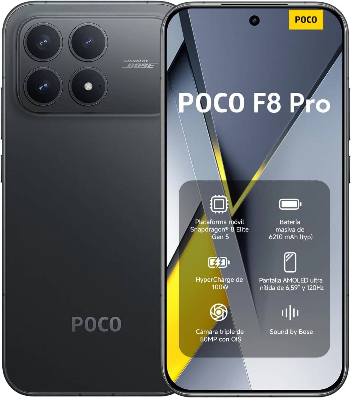 Xiaomi POCO F8 Pro Cell Phones Blue 256GB Unlocked New