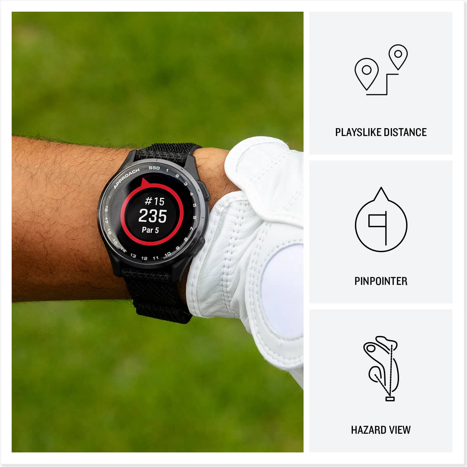 Garmin Approach S50 Smartwatches Black 43mm New