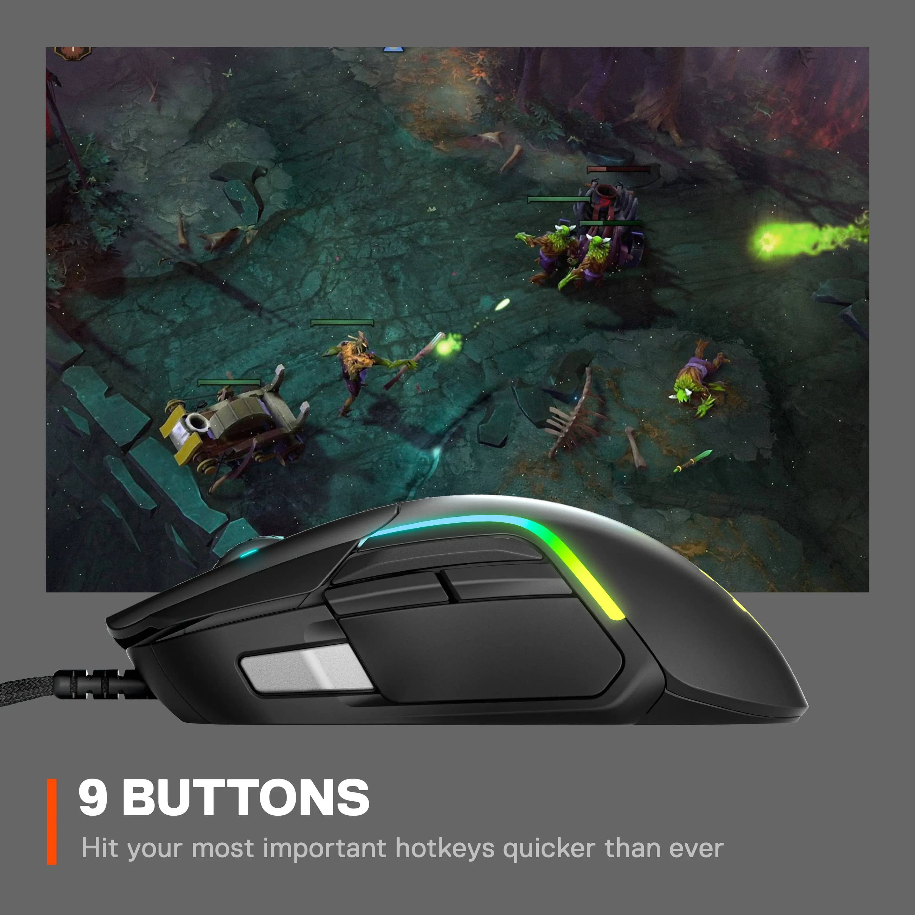 SteelSeries Rival 5 Mice Black New