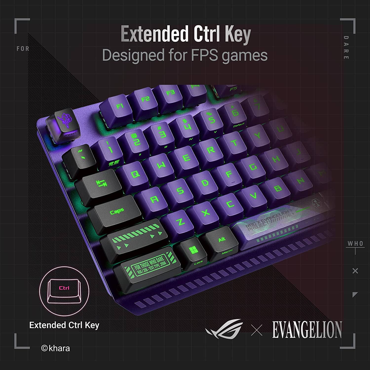 ASUS ROG Strix Scope RX Keyboards New Black
