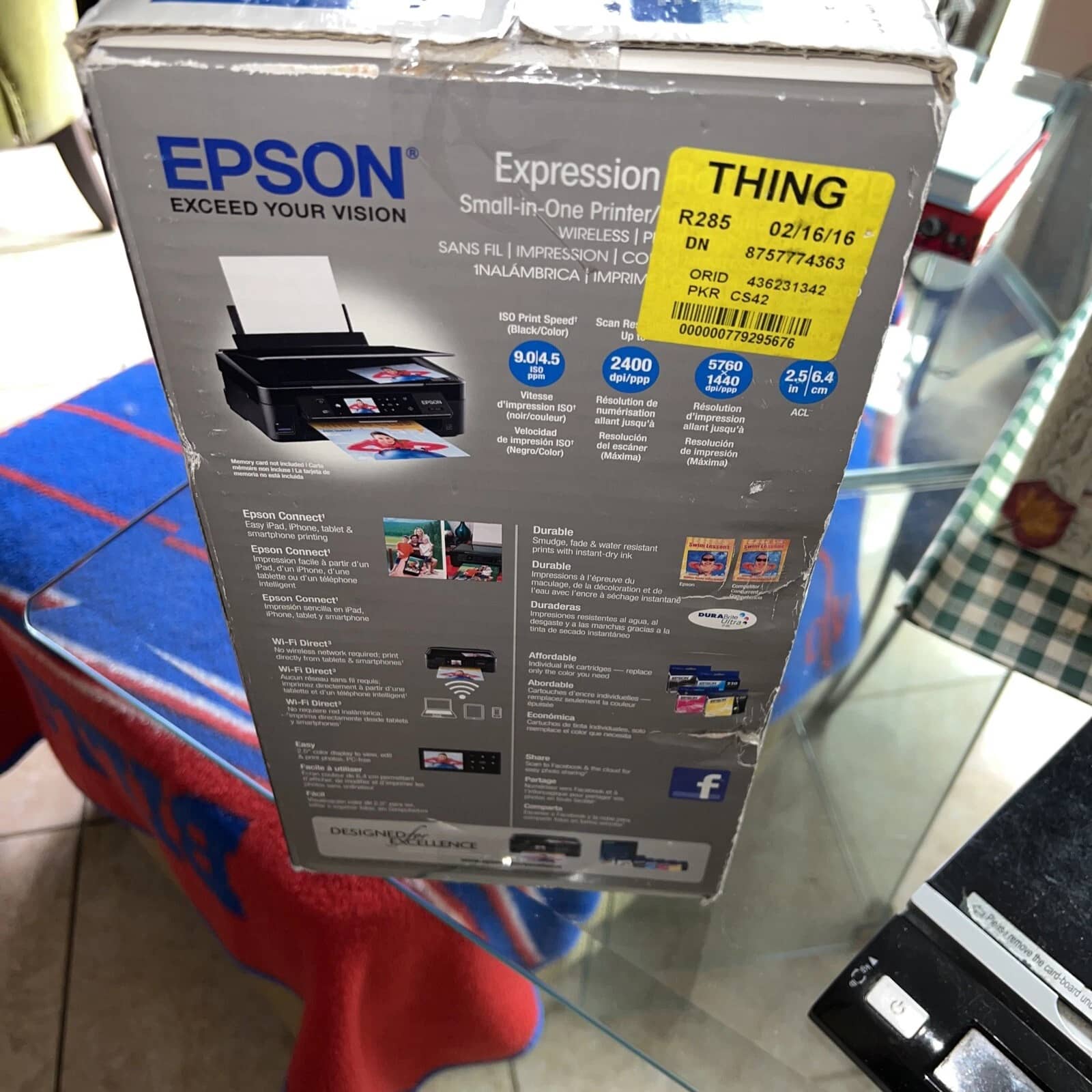Epson Expression Home XP-420 Printers Open-Box Excellent