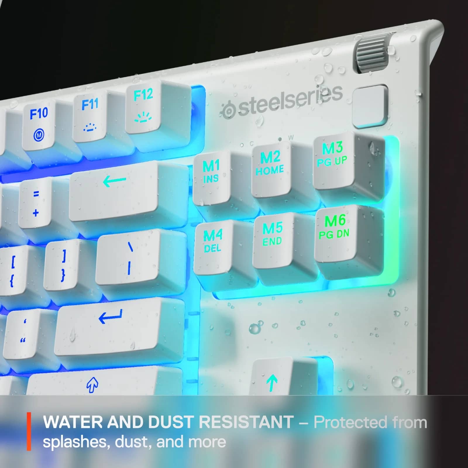 SteelSeries Apex 3 TKL Keyboards New White