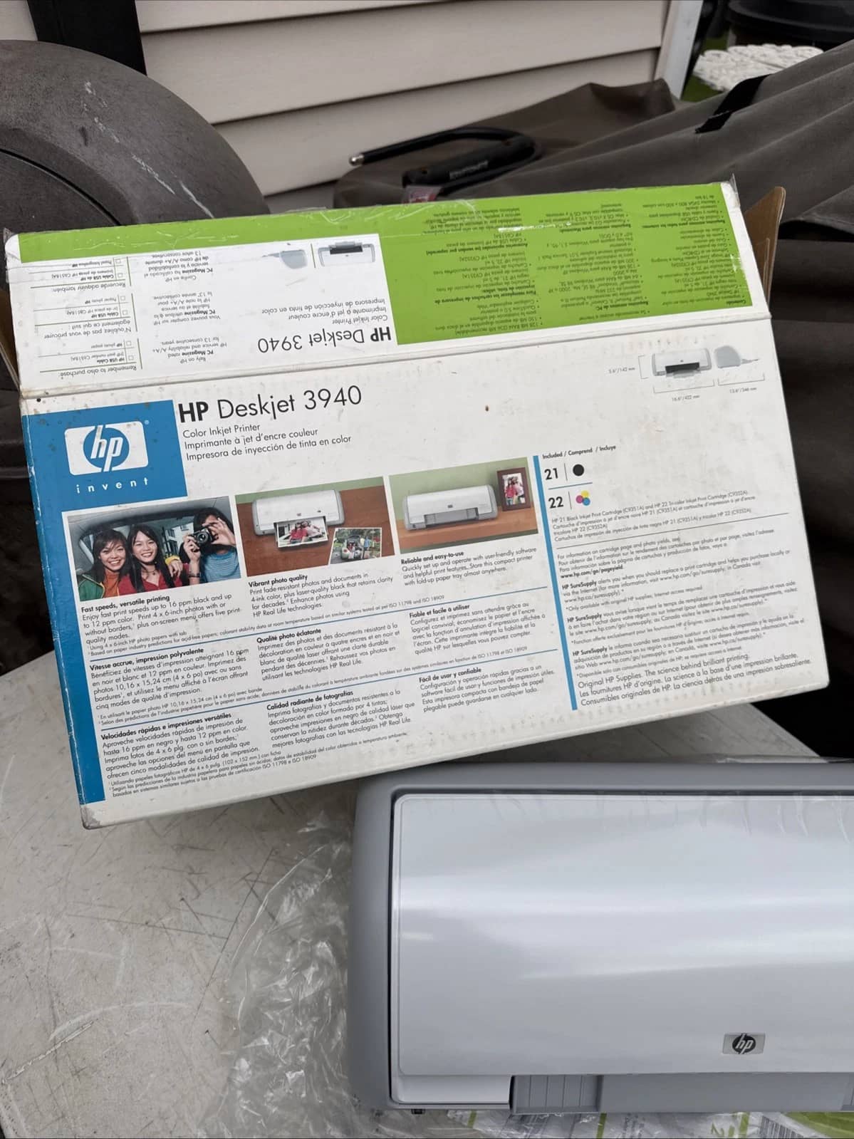 HP Deskjet 3940 Printers Open-Box Excellent