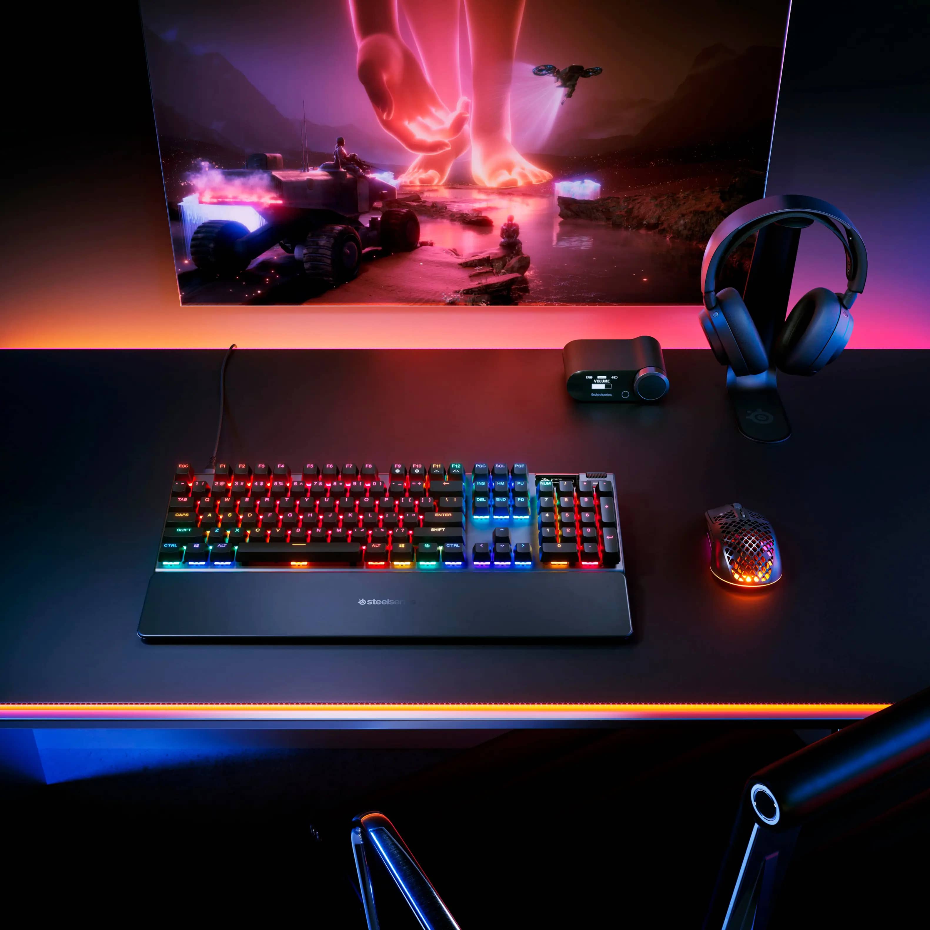SteelSeries Apex Pro Gen 3 Keyboards Black Full Size New