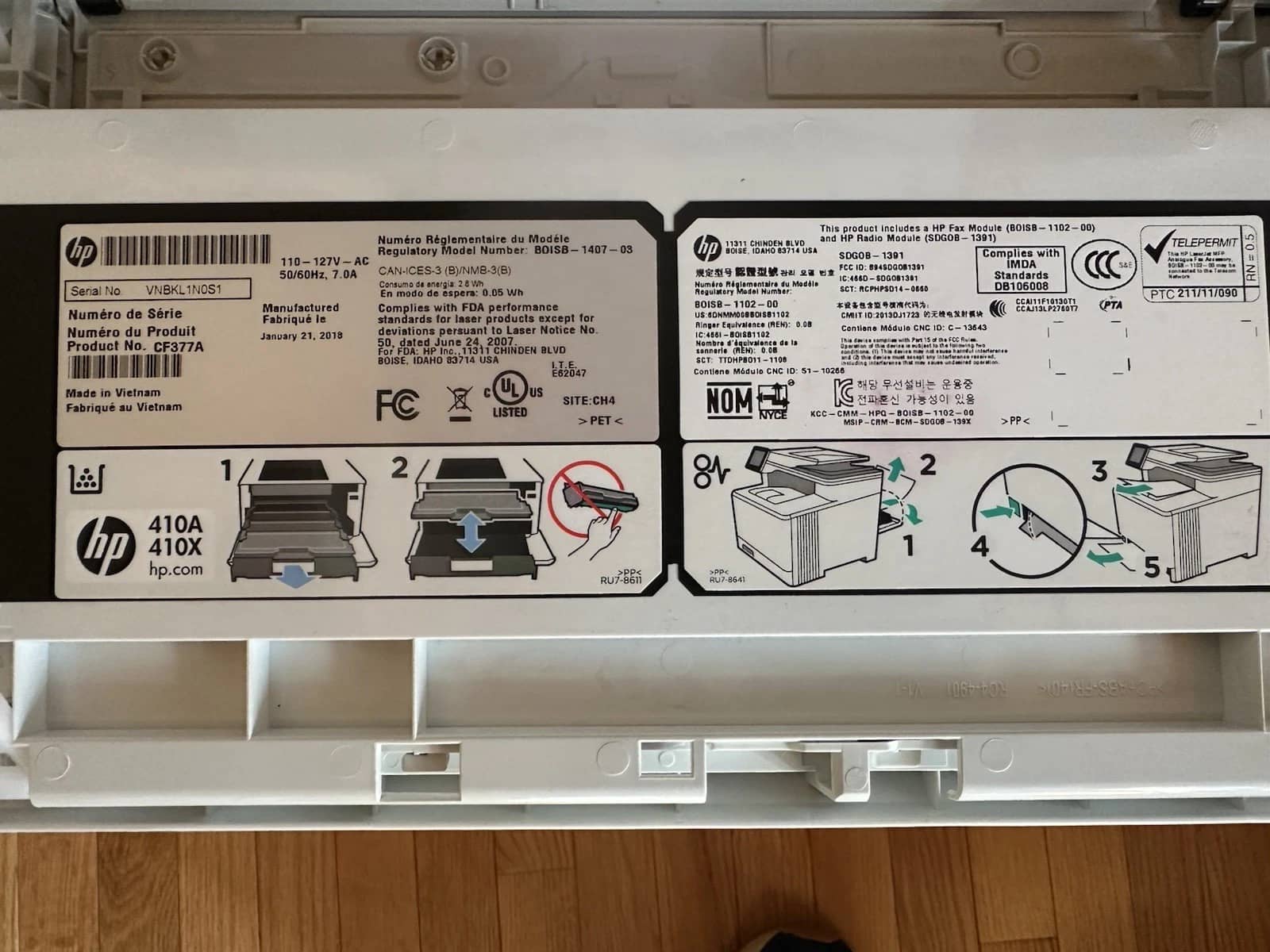 HP LaserJet M477FNW Printers New