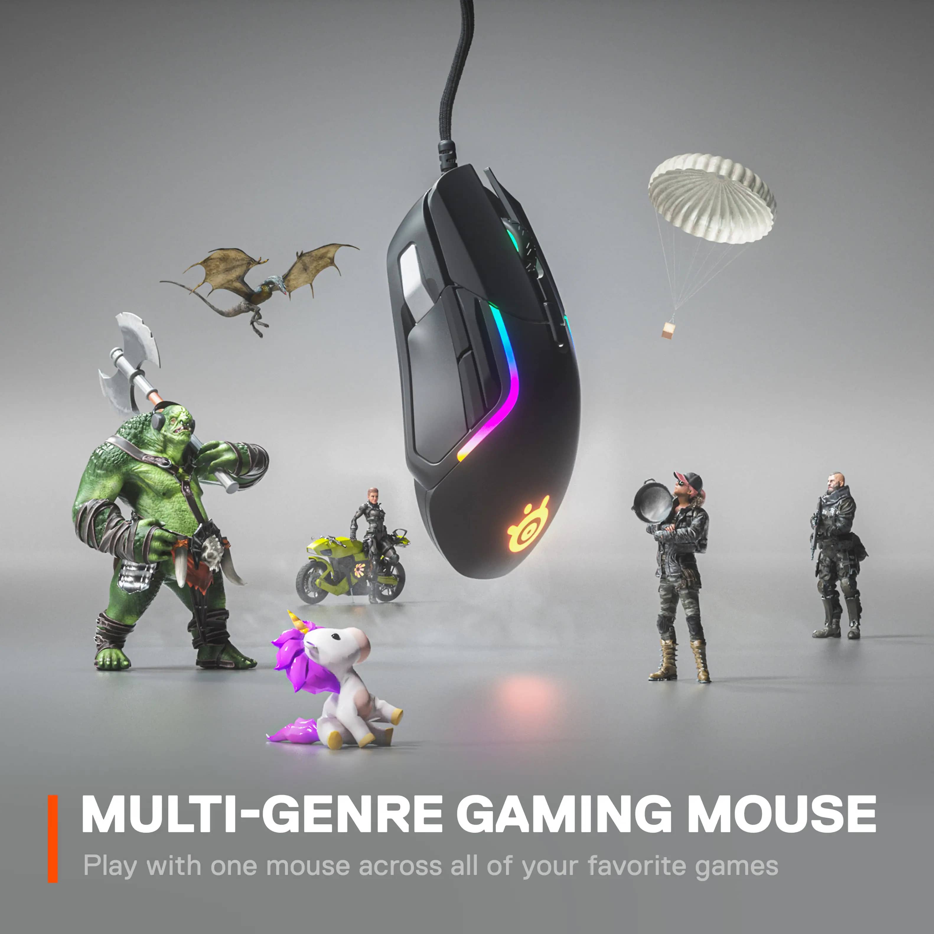 SteelSeries Rival 5 Mice Black New