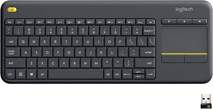 Logitech K400 Plus Keyboards New Black