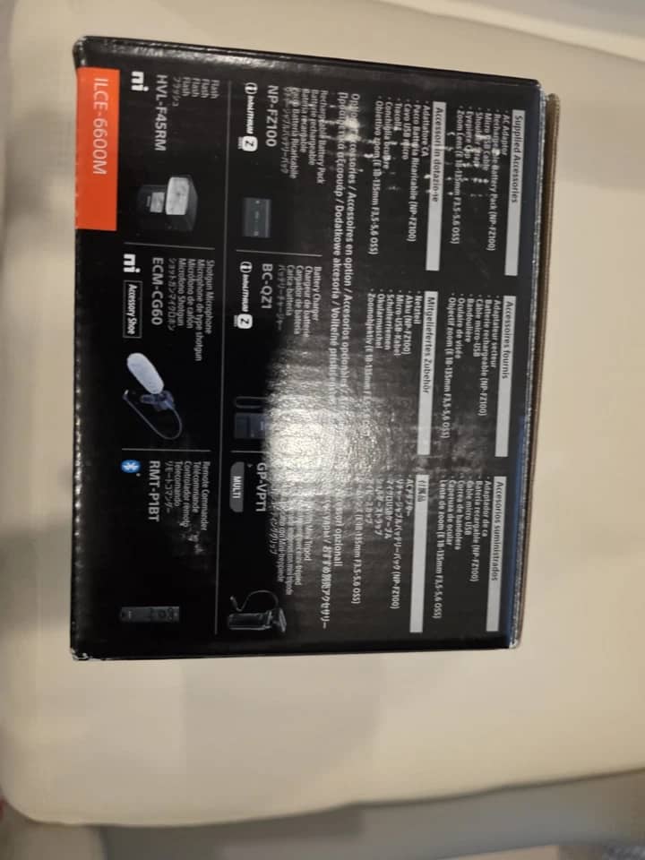 Sony Alpha 6600 Digital Cameras Black Body Only New