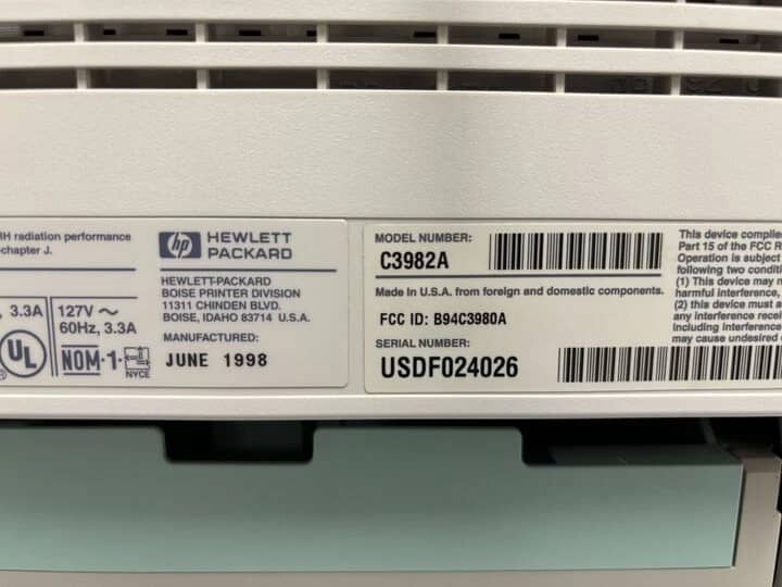 HP 6MP Printers Used - Good