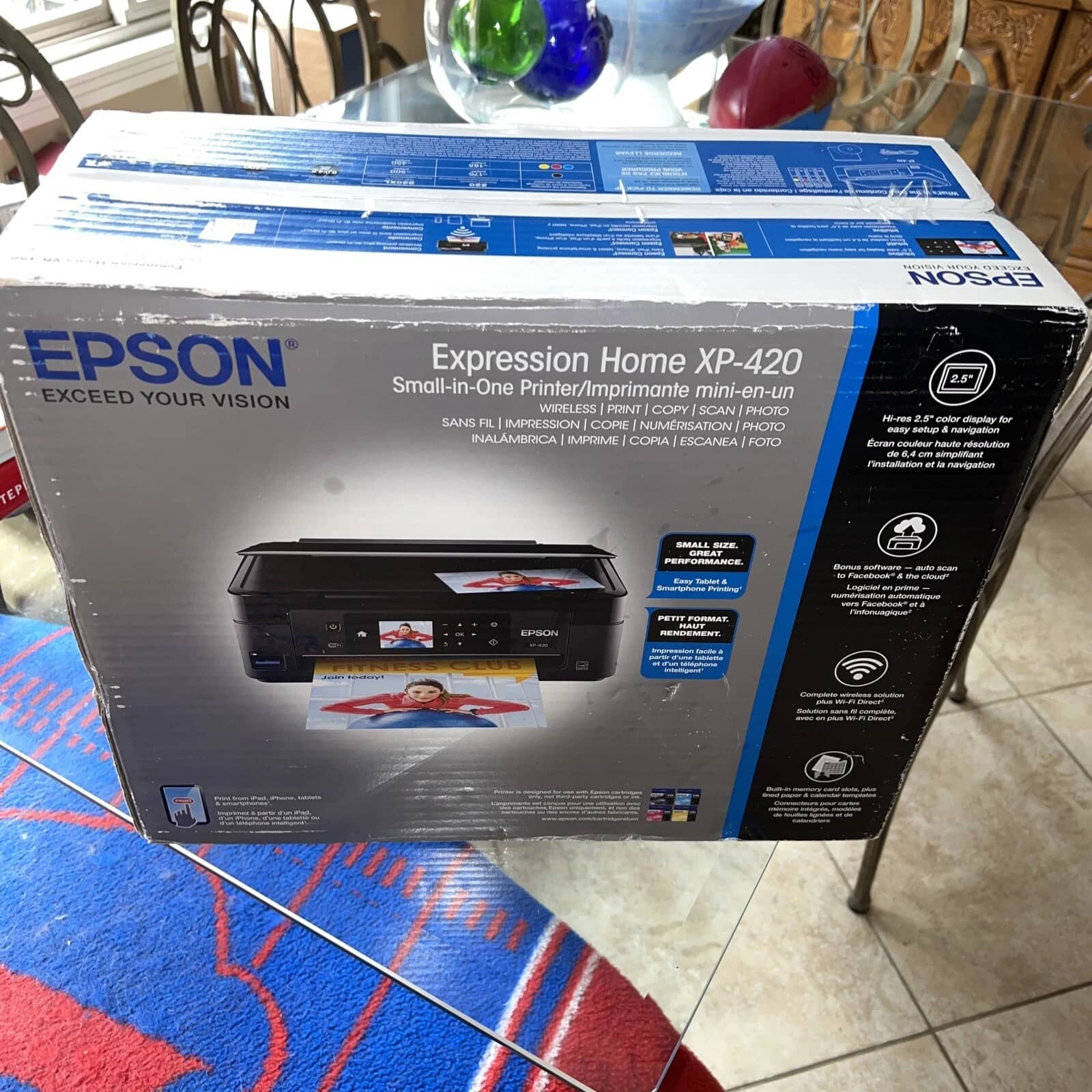 Epson Expression Home XP-420 Printers Open-Box Excellent