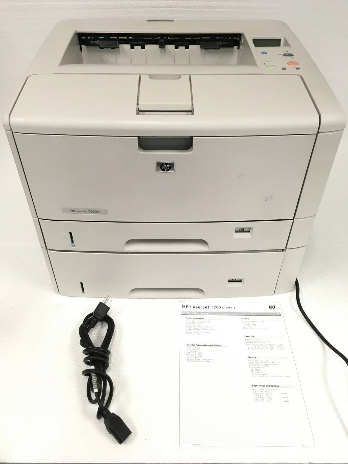 HP 5200tn Printers Used - Good