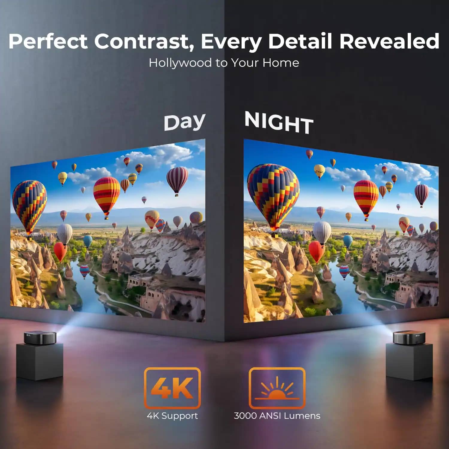 ELEPHAS W1K Projectors New