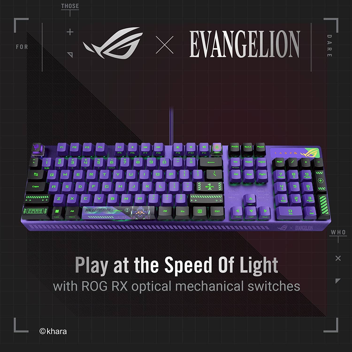 ASUS ROG Strix Scope RX Keyboards New Black