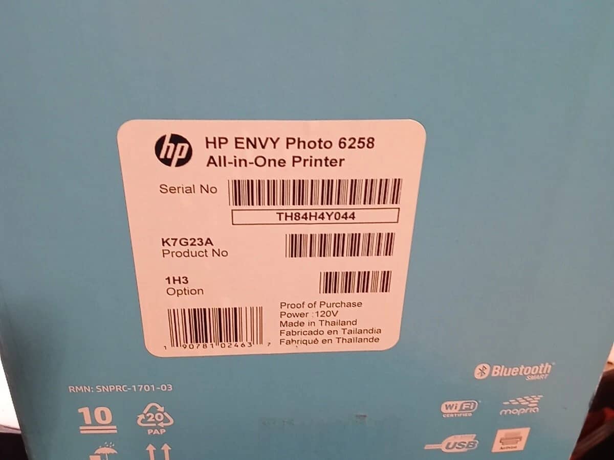 HP ENVY PHOTO 6258 Printers New