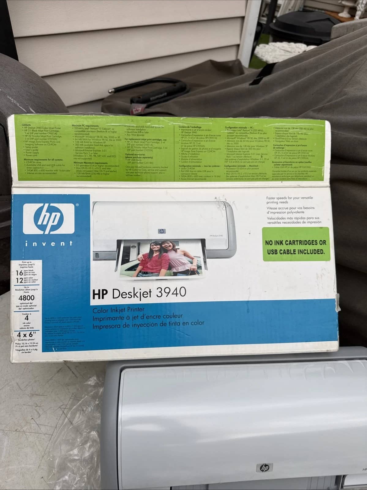 HP Deskjet 3940 Printers Open-Box Excellent
