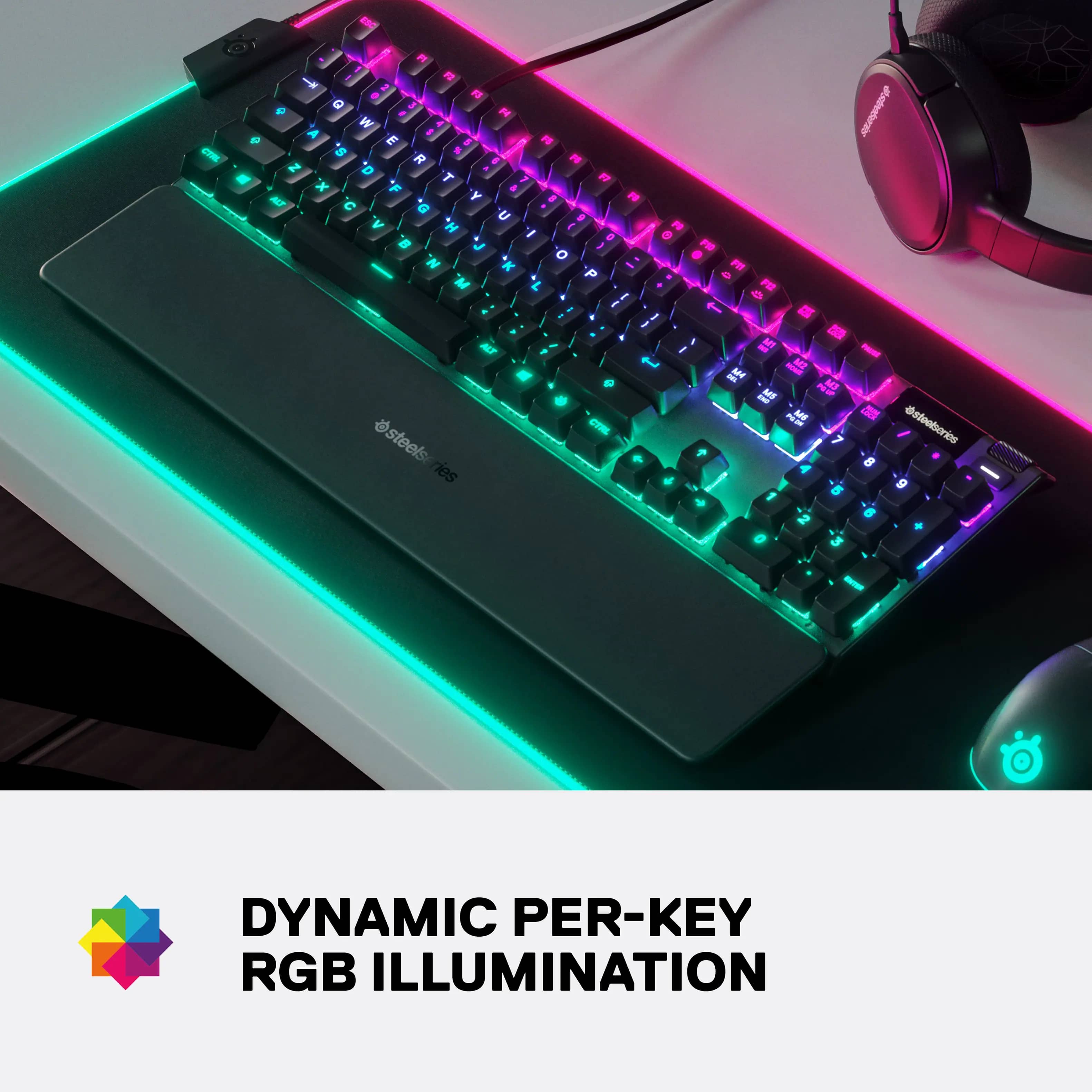 SteelSeries Apex 5 Keyboards New Black