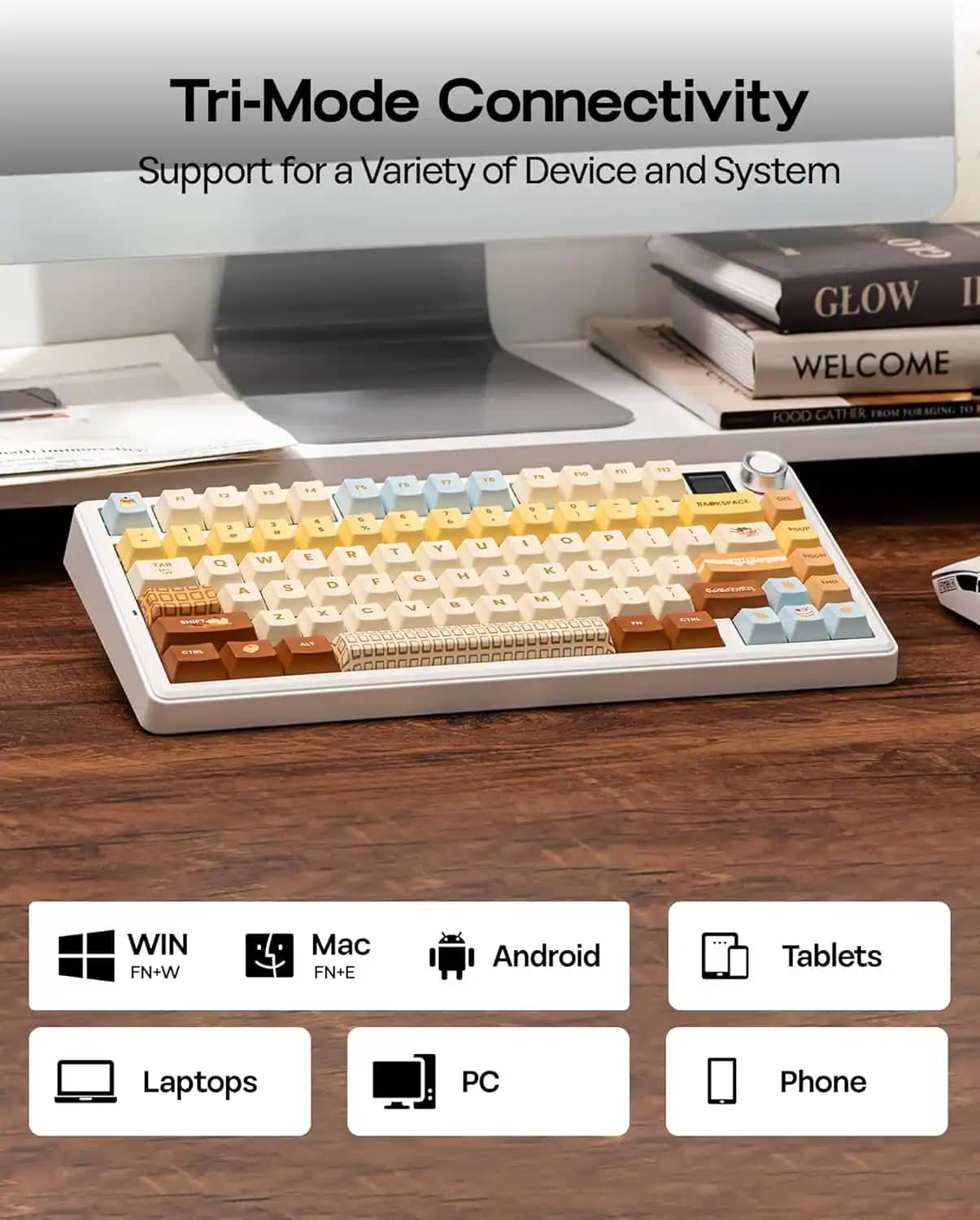 AULA F75 MAX Keyboards New Black