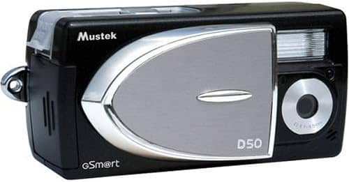Mustek D50 Digital Cameras Black Body Only New