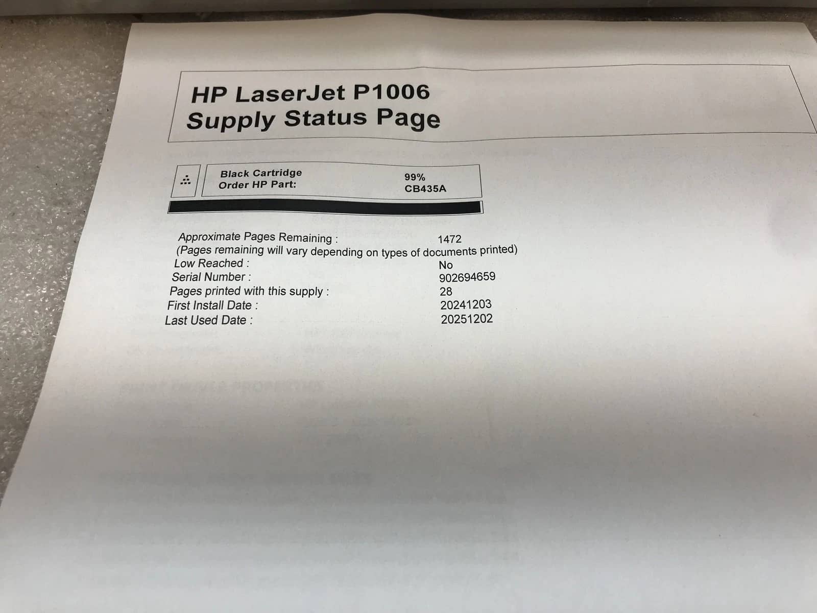 HP CB411AR Printers Used - Good